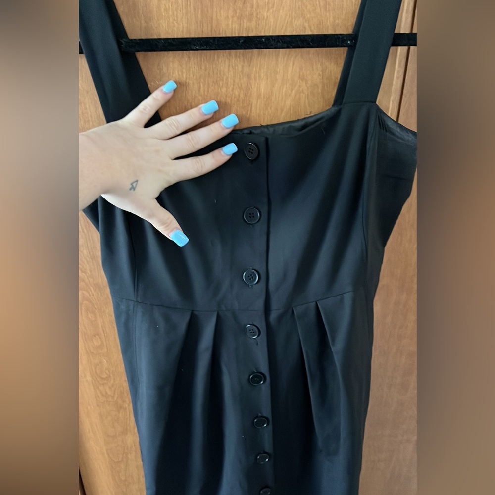 Theory Square Neckline Mini Dress